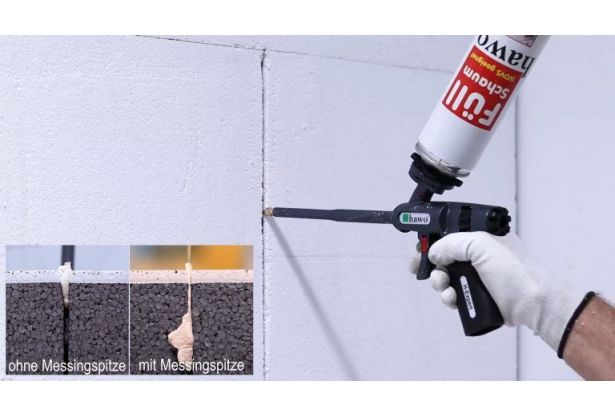 Clever schäumen bis in die kleinste Ritze
