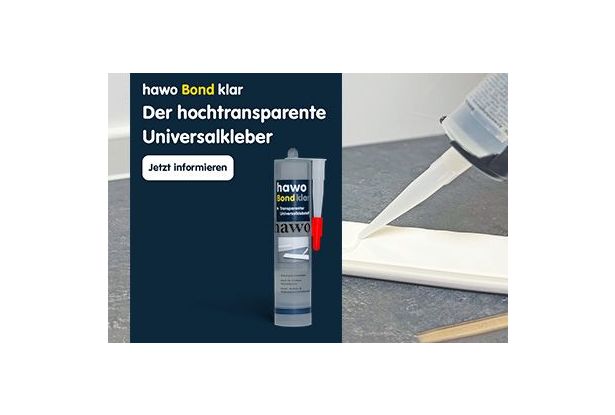 hawo Bond klar wird auf Döllken-Profil aufgetragen