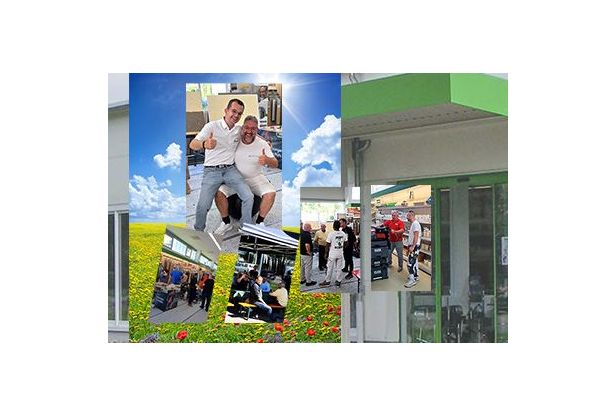 Erfurt Fachberater mit zwei Erfurt KlimaTec Rollups
