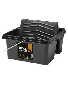 Farbeimer leer mit 2 Kammern