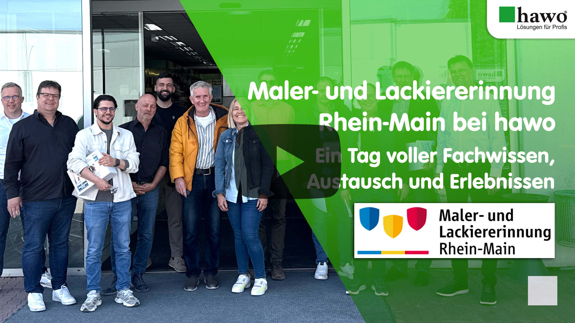 YouTube-Video Vorschaubild Besuch Maler- und Lackiererinnung Rhein-Main am 24.04.2026 in Heppenheim