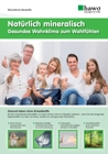 Vorschau des Titelbildes vom Flyer Nat&uuml;rlich mineralisch
