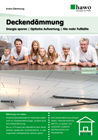 Vorschau des Titelbildes vom Flyer Deckendämmung