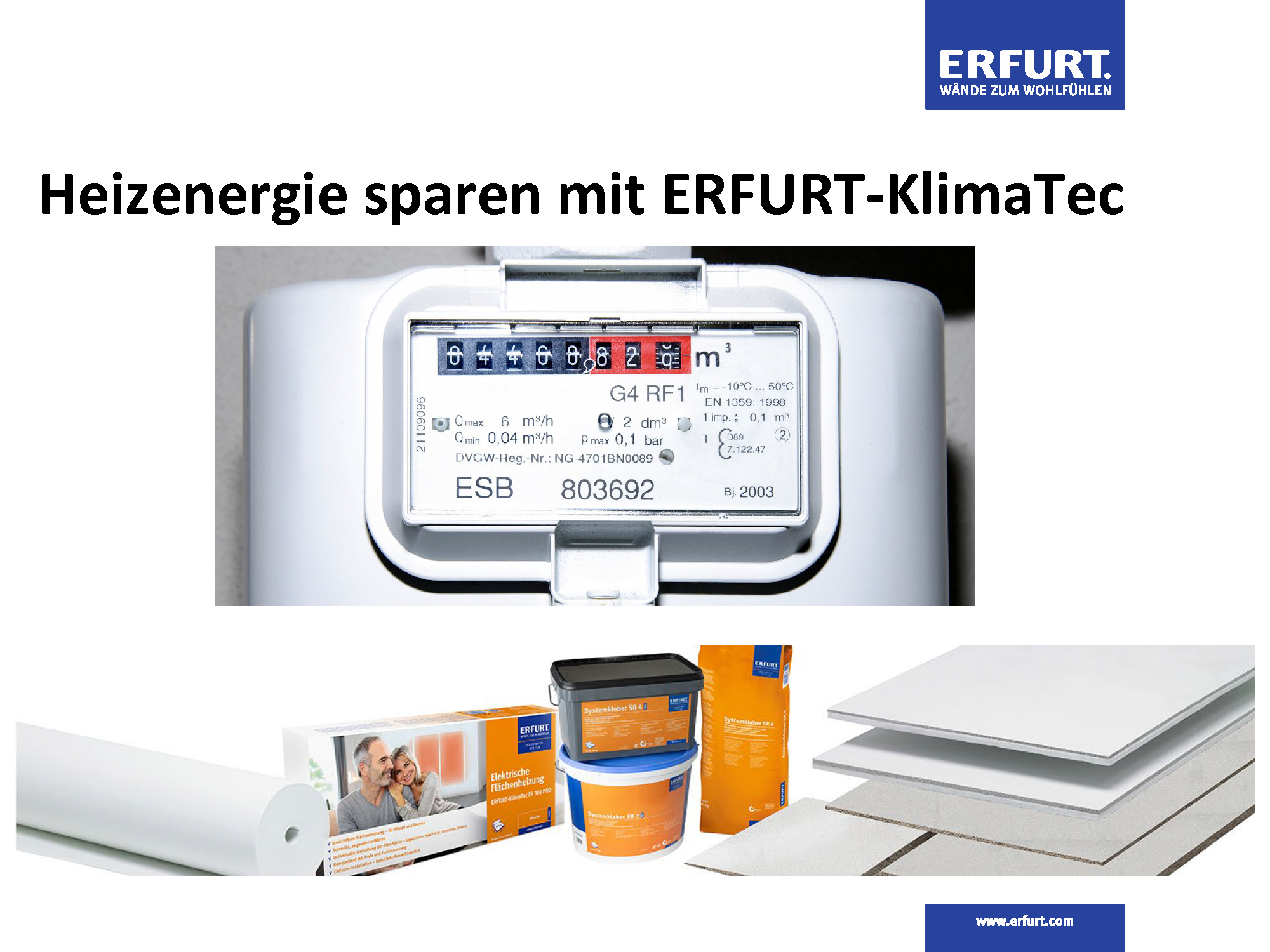 Pr&auml;sentation ERFURT KlimaTec &ndash; Energetische Innenrauml&ouml;sungen