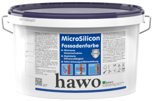 Abbildung des Eimers hawo MicroSilicon Fassadenfarbe
