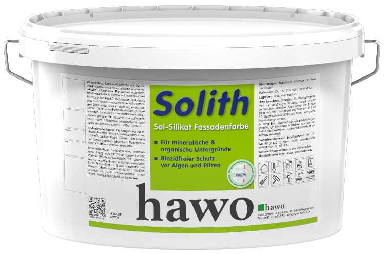 Eimer hawo Solith - Sol-Silikat-Fassadenfarbe