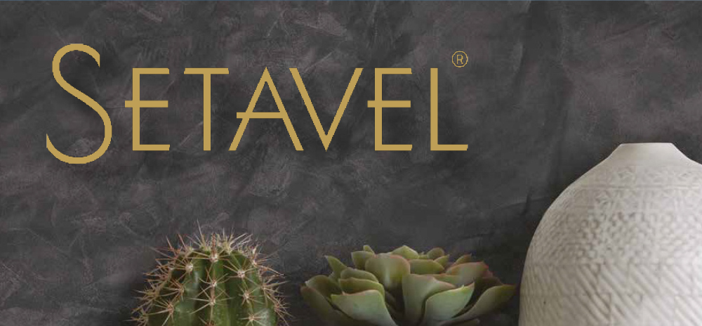 Wand mit Valpaint Setavel gestaltet