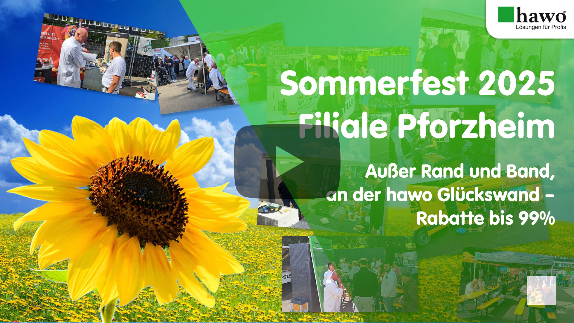 Vorschaubild YouTube-Video Impressionen von Sommerfest Filiale Pforzheim