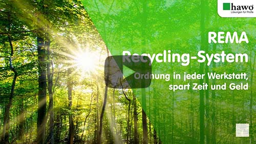 Titelbild des YouTube-Videos REMA-Recycling-System - Ordnung in jeder Werkstatt, spart Zeit und Geld.