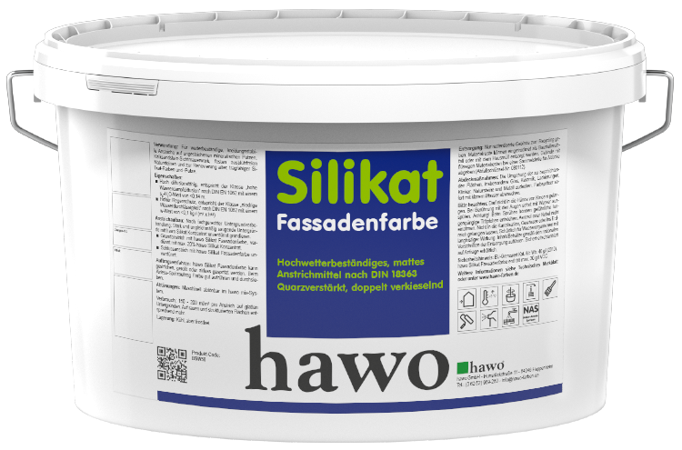 Eimer hawo Silikat Fassadenfarbe