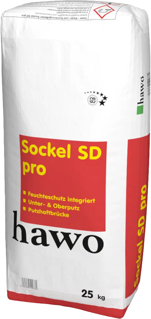 25 kg-Sack hawo Sockel SD pro